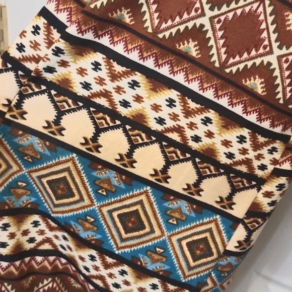 Jody california Aztec fringe cardigan size XL - Picture 2 of 4